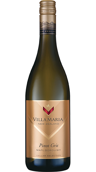 Villa Maria Cellar Selection Pinot Gris Marlborough NZ Wine New Zealand Wine