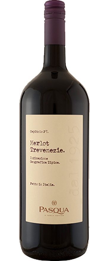 Pasqua Merlot magnum 1.5l red wine dry wine italy italian