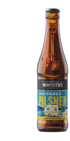 Monteith’s Wayfarer Pilsner Monteith