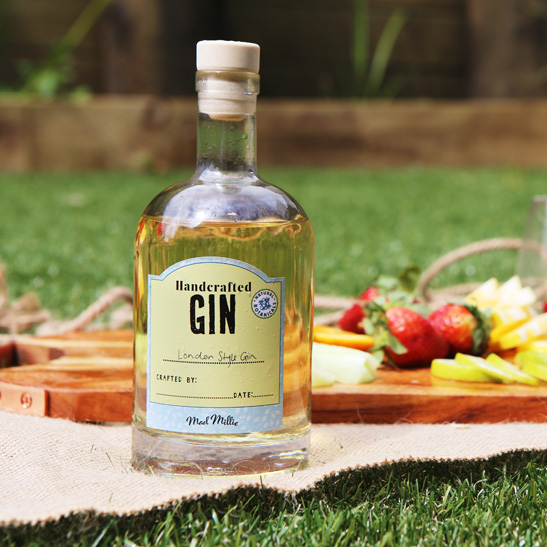 Our selection of gins available for takeaway