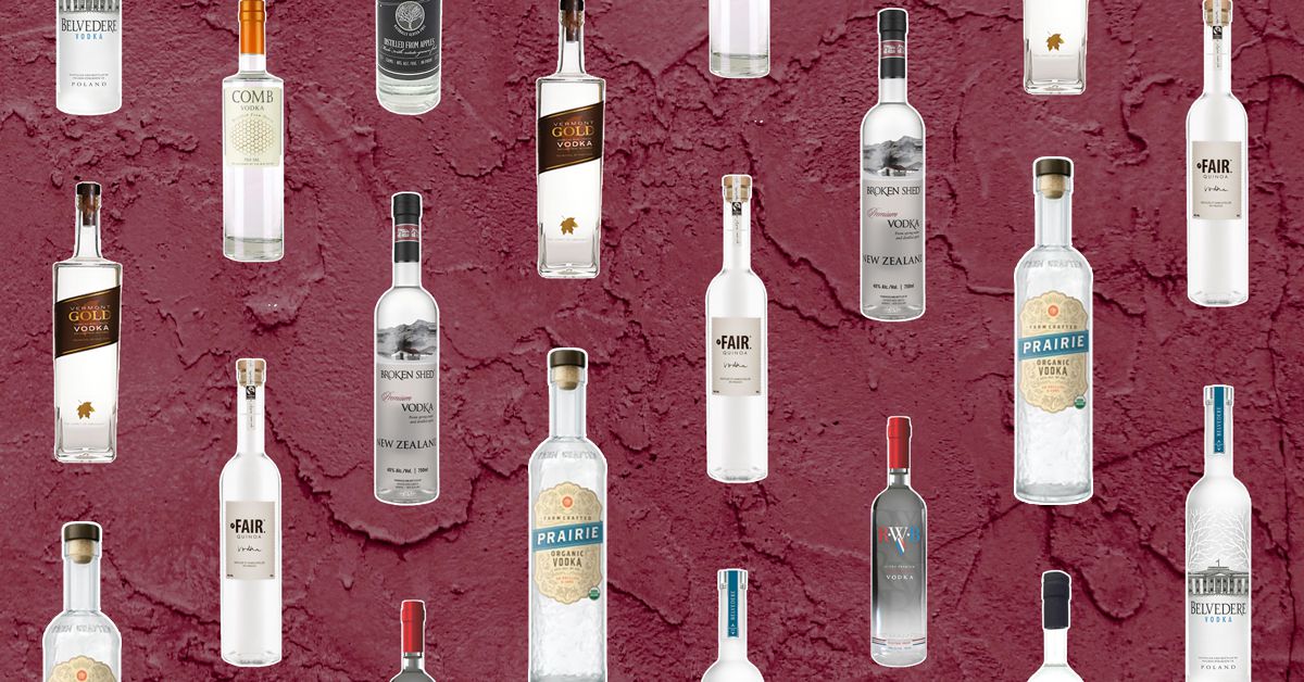 Our selection of vodka and tequila available for sale